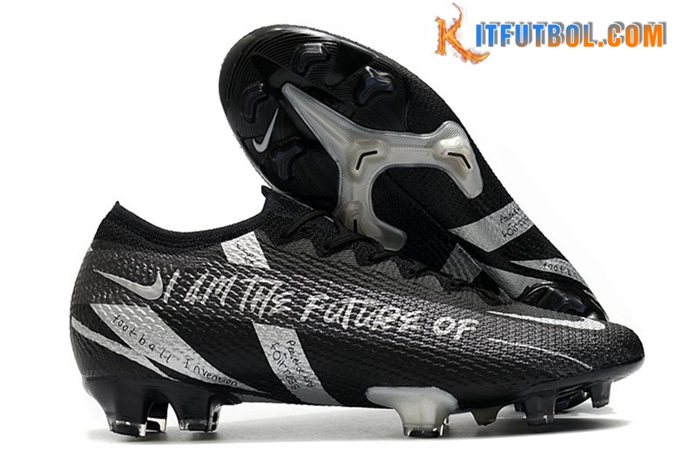 Nike Botas De Fútbol Vapor 14 Elite FG Negro