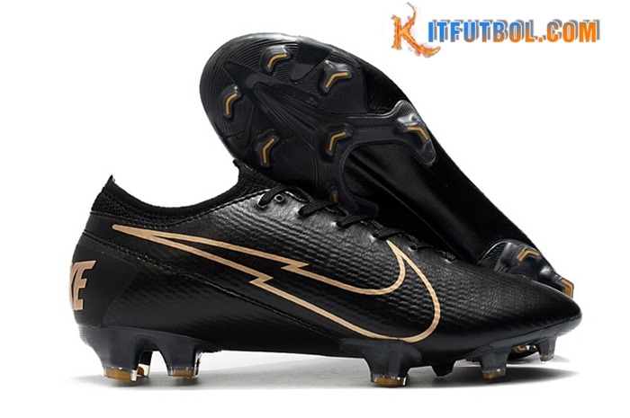 Nike Botas De Fútbol Vapor 14 Elite FG Negro