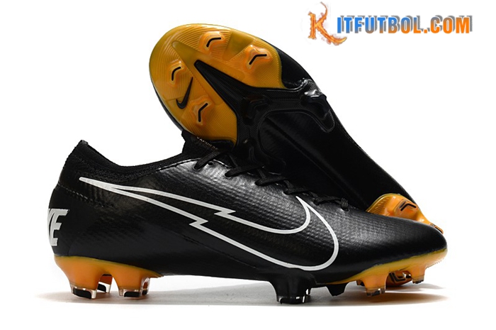 Nike Botas De Fútbol Vapor 14 Elite FG Negro