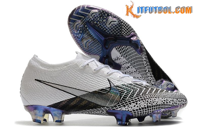 Nike Botas De Fútbol Mercurial Vapor 13 Elite FG Blanco/Negro