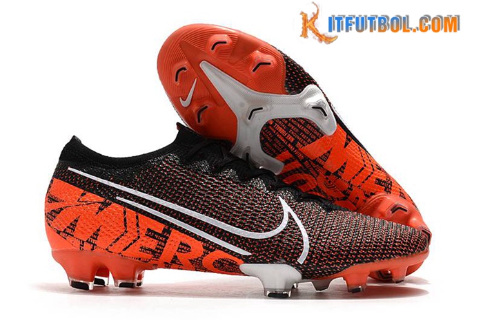 Nike Botas De Fútbol Mercurial Vapor 13 Elite SE FG Naranja/Negro