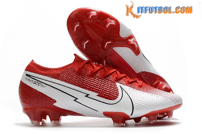 Nike Botas De Fútbol Mercurial Vapor 13 Elite FG Rojo