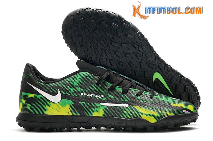 Nike Botas De Fútbol Phantom GT2 Club TF Verde