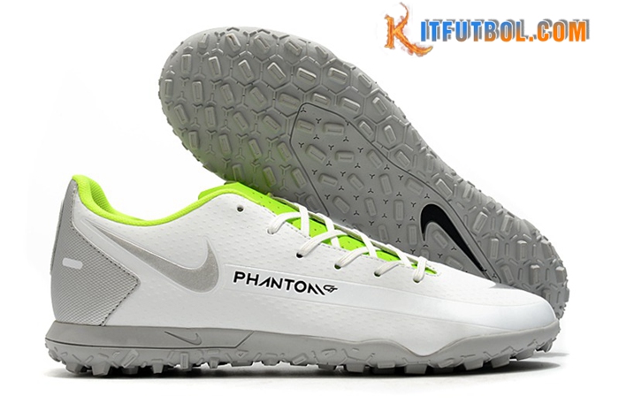 Nike Botas De Fútbol Phantom GT Club TF Blanco