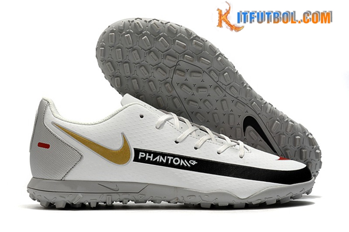 Nike Botas De Fútbol Phantom GT Club TF Blanco