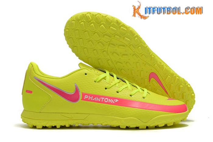 Nike Botas De Fútbol Phantom GT Club TF Amarillo