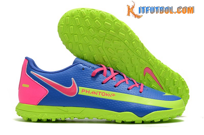 Nike Botas De Fútbol Phantom GT Club TF Azul