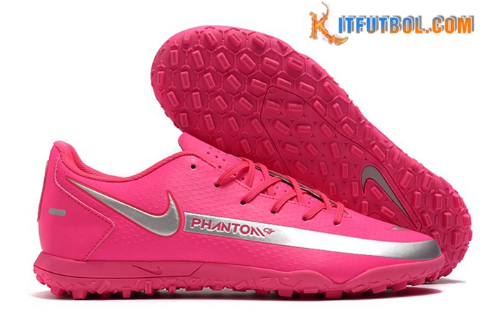 Nike Botas De Fútbol Phantom GT Club TF Rosa