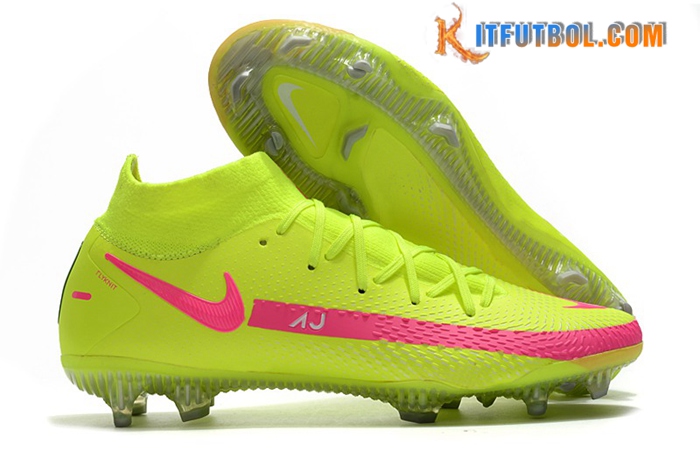 Nike Botas De Fútbol Phantom GT Elite Dynamic Fit FG Verde