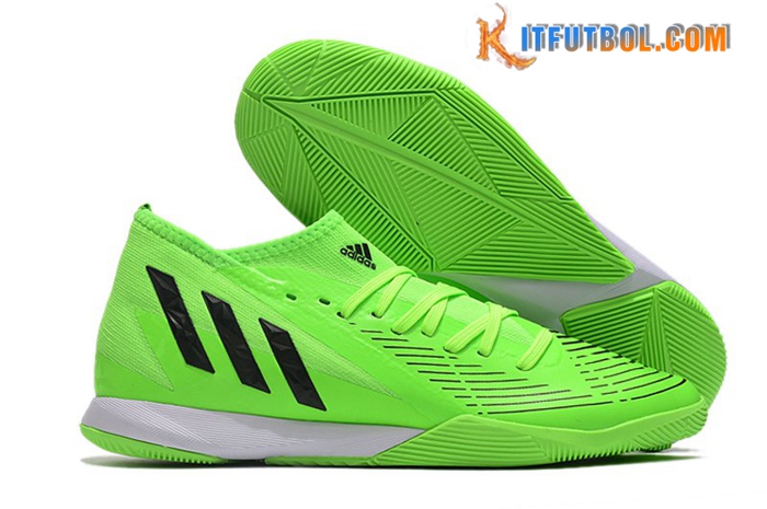 Adidas Botas De Fútbol Predator Edge.3 IC Verde