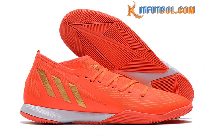 Adidas Botas De Fútbol Predator Edge.3 IC Naranja