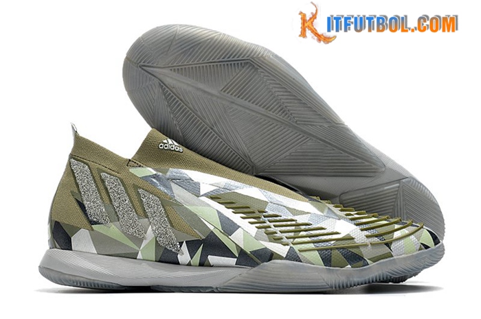 Adidas Botas De Fútbol Predator Edge1 IC Verde