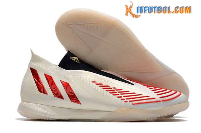 Adidas Botas De Fútbol Predator Edge1 IC Blanco
