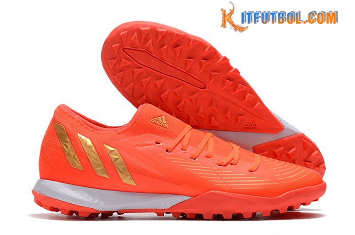 Adidas Botas De Fútbol Predator Edge.3 Low TF Naranja