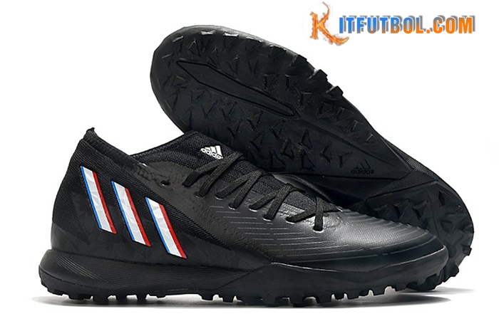 Adidas Botas De Fútbol Predator Edge.3 TF Negro
