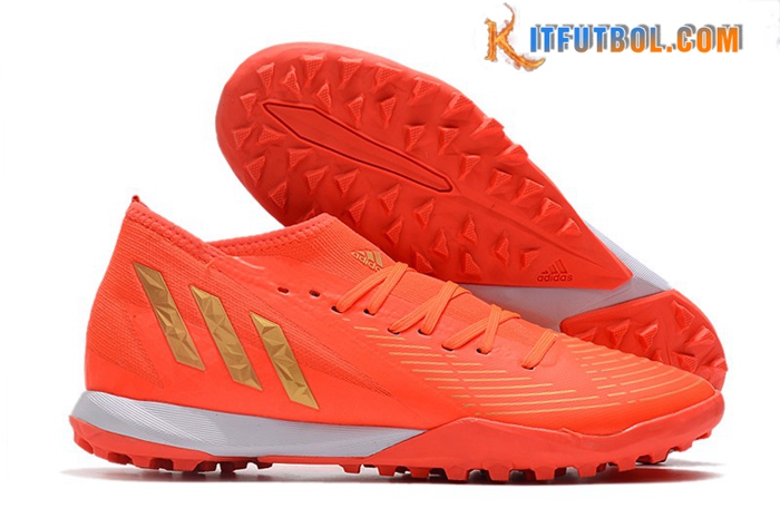 Adidas Botas De Fútbol Predator Edge.3 TF Naranja