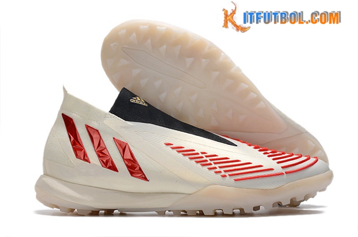 Adidas Botas De Fútbol Predator Edge1 TF Blanco