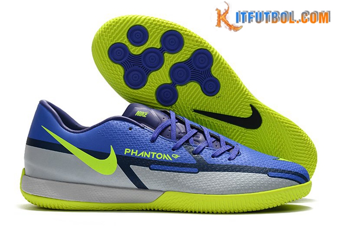 Nike Botas De Fútbol React Phantom GT2 Pro IC Azul