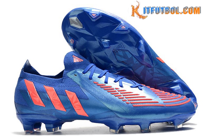 Adidas Botas De Fútbol Predator Edge.1 Low FG Azul