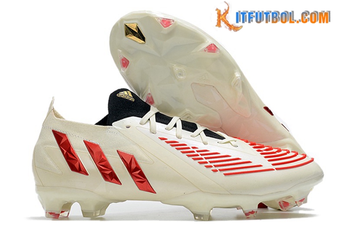 Adidas Botas De Fútbol Predator Edge.1 Low FG Blanco