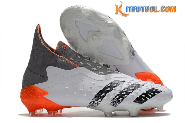 Adidas Botas De Fútbol Predator Freak + FG Gris