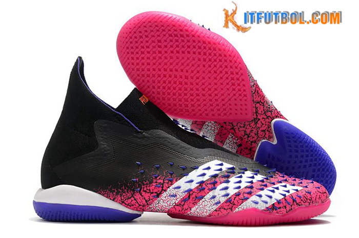 Adidas Botas De Fútbol Predator Freak + IC Negro/Rosa