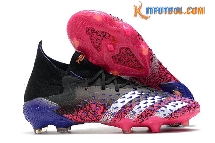 Adidas Botas De Fútbol Predator Freak.1 FG Negro/Rosa