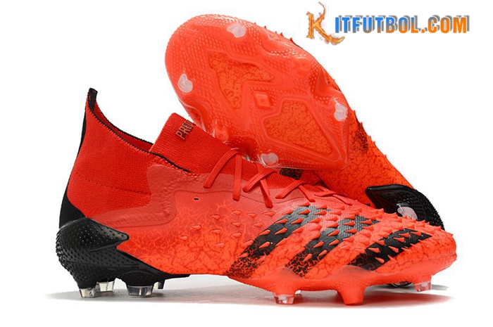 Adidas Botas De Fútbol Predator Freak.1 FG Rojo