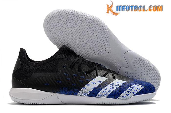 Adidas Botas De Fútbol Predator Freak .1 Low IC Negro/Azul