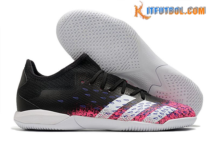 Adidas Botas De Fútbol Predator Freak .1 Low IC Negro/Rosa