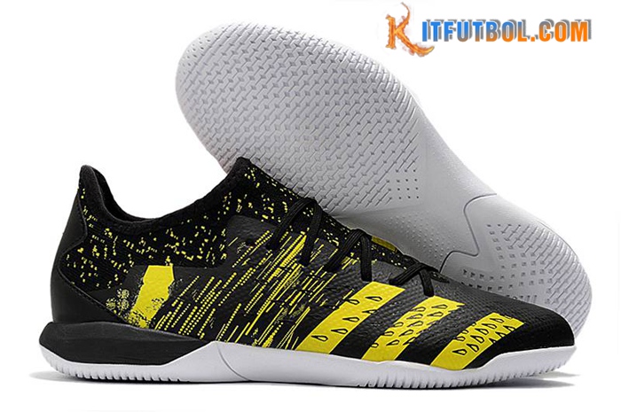 Adidas Botas De Fútbol Predator Freak .1 Low IC Negro/Amarillo