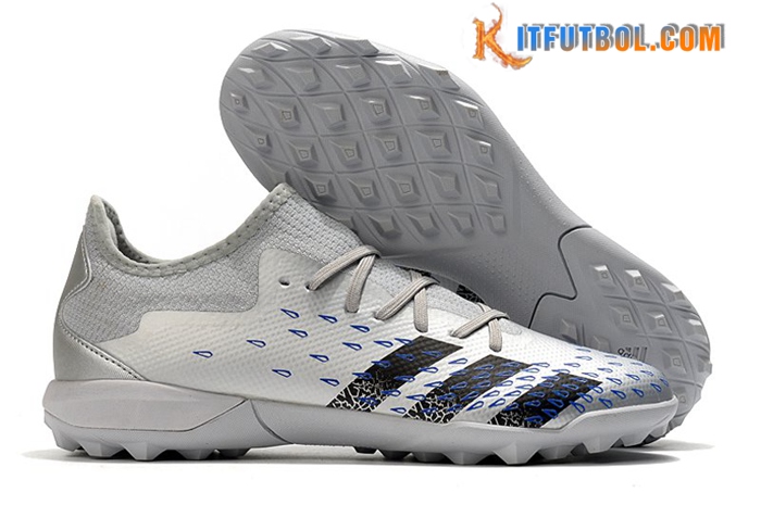 Adidas Botas De Fútbol Predator Freak .3 Low TF Gris