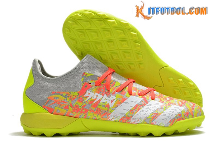 Adidas Botas De Fútbol Predator Freak .3 Low TF Rojo/Verde
