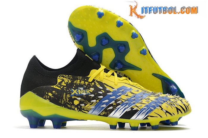 Adidas Botas De Fútbol Predator Freak .1 Low FG Amarillo/Negro