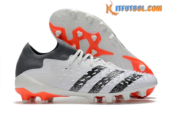 Adidas Botas De Fútbol Predator Freak .1 Low FG Blanco