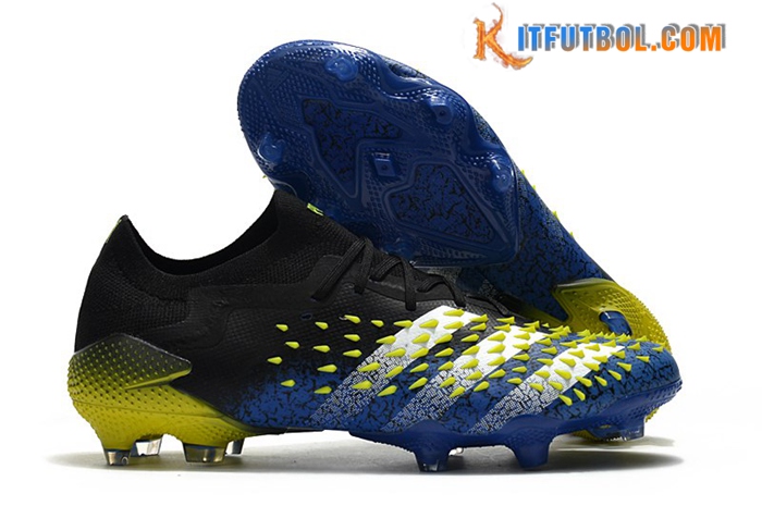 Adidas Botas De Fútbol Predator Freak .1 Low FG Azul/Negro