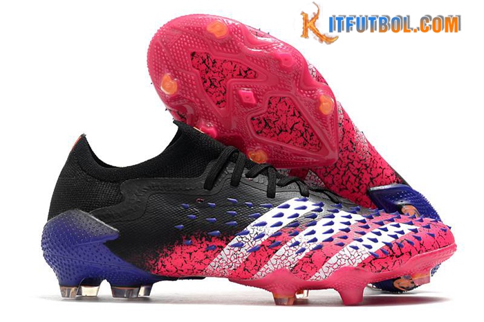 Adidas Botas De Fútbol Predator Freak .1 Low FG Rosa/Negro