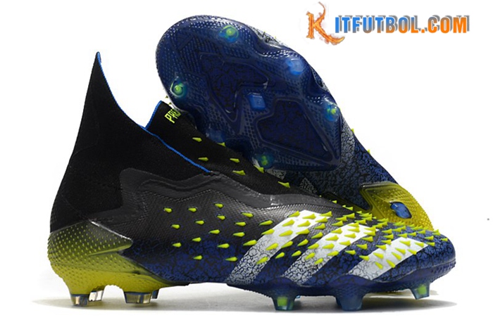 Adidas Botas De Fútbol Predator Freak + FG Negro/Azul