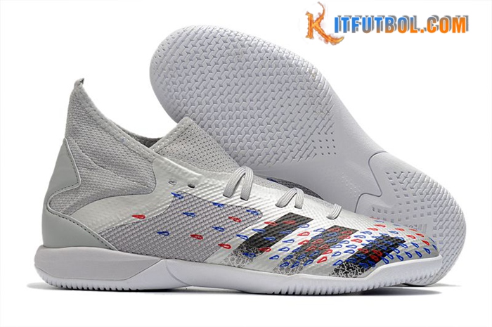 Adidas Botas De Fútbol Predator Freak .3 TF Gris