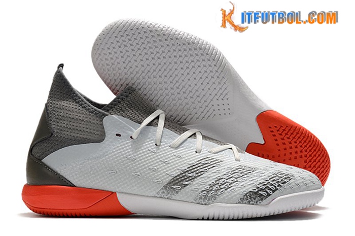 Adidas Botas De Fútbol Predator Freak .3 TF Gris