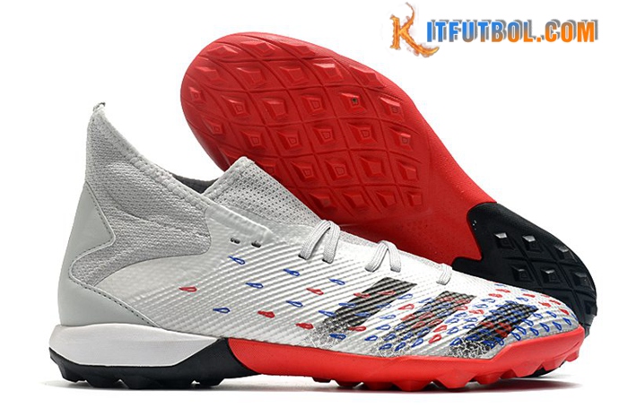 Adidas Botas De Fútbol Predator Freak .3 TF Blanco