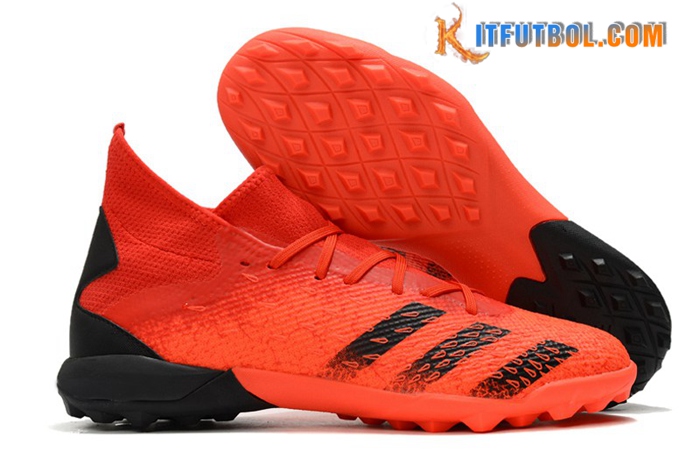 Adidas Botas De Fútbol Predator Freak .3 TF Rojo