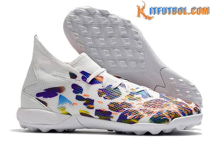 Adidas Botas De Fútbol Predator Freak .3 TF Blanco