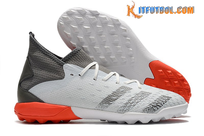 Adidas Botas De Fútbol Predator Freak .3 TF Gris