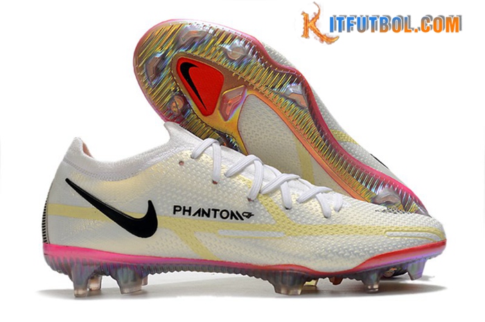 Nike Botas De Fútbol Phantom GT2 Elite FG Blanco