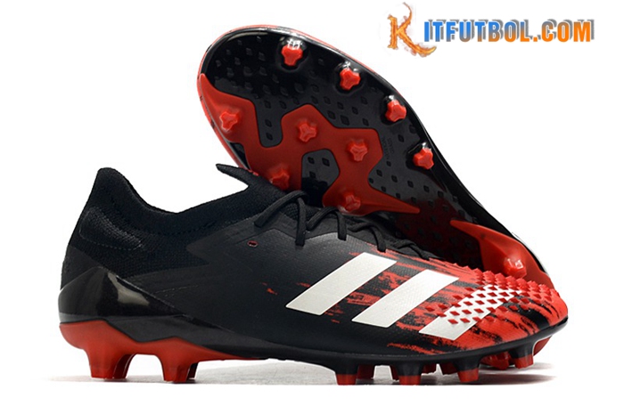 Adidas Botas De Fútbol Predator Mutator 20.1 Low AG Rojo/Negro