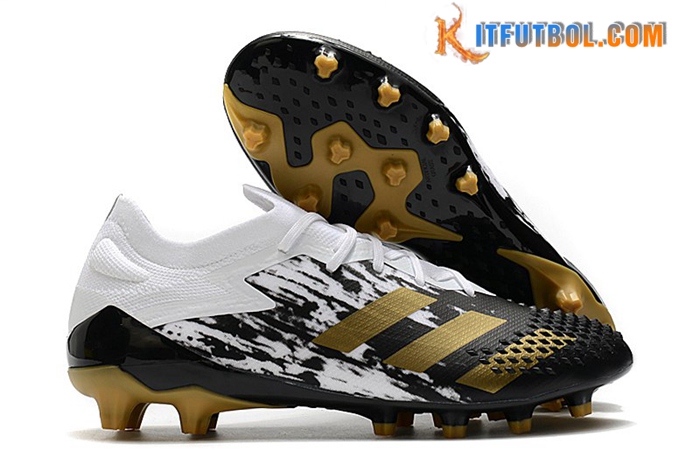 Adidas Botas De Fútbol Predator Mutator 20.1 Low AG Blanco/Negro