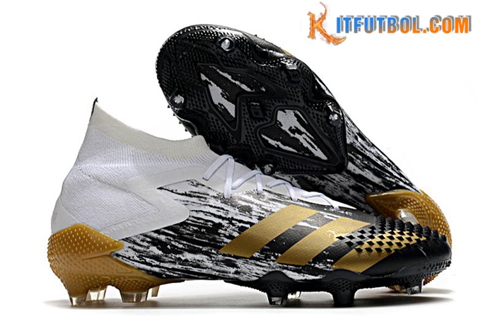 Adidas Botas De Fútbol Predator Mutator 20.1 FG Blanco/Negro