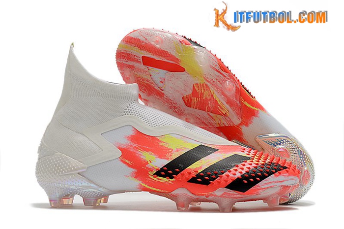 Adidas Botas De Fútbol Predator Mutator 20+ FG Blanco/Naranja