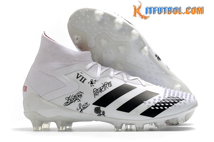 Adidas Botas De Fútbol Predator Mutator 20.1 AG Blanco